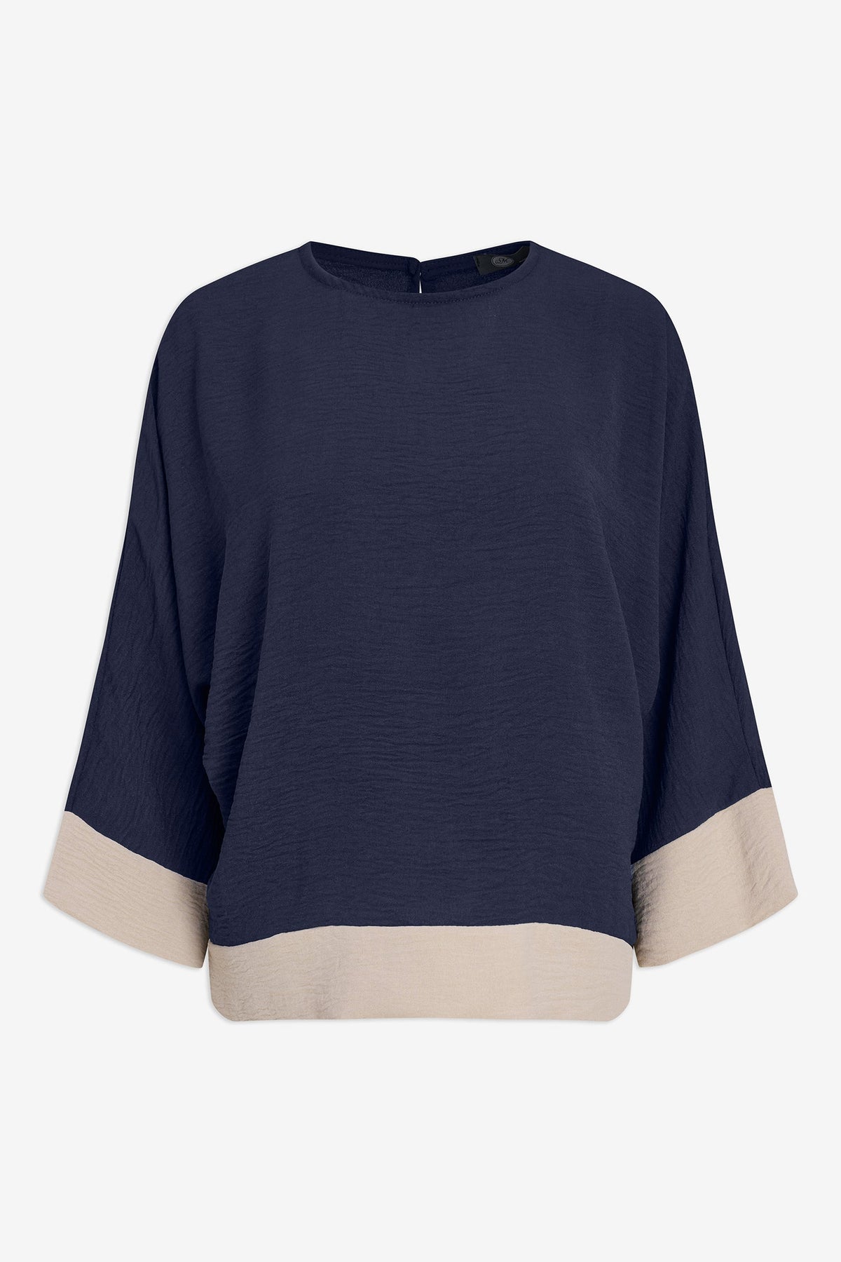 Women's Color-Block Woven Top