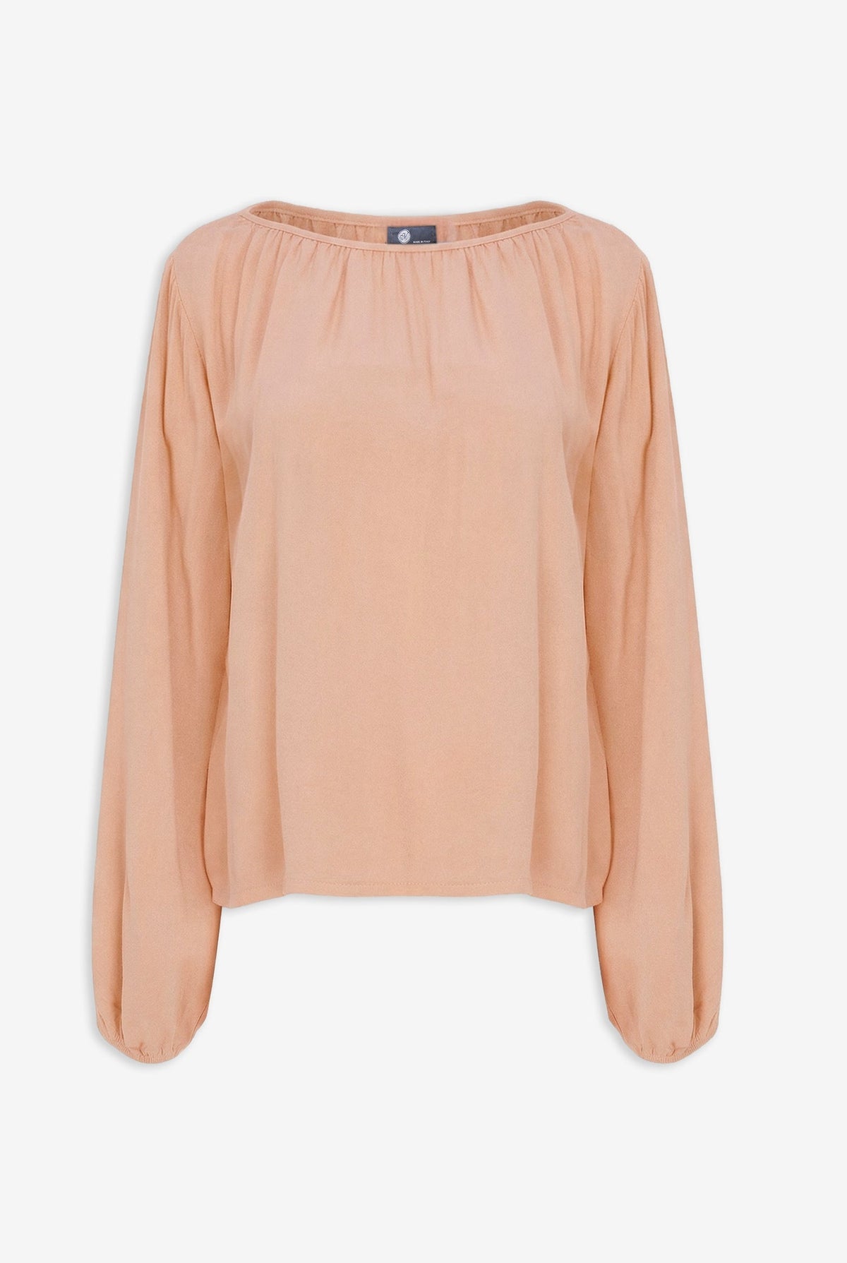 Women's Woven Boat-Neck Top
