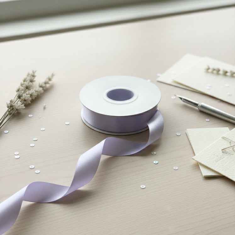30 Meter Double Face Light purple #420 Ribbon Roll