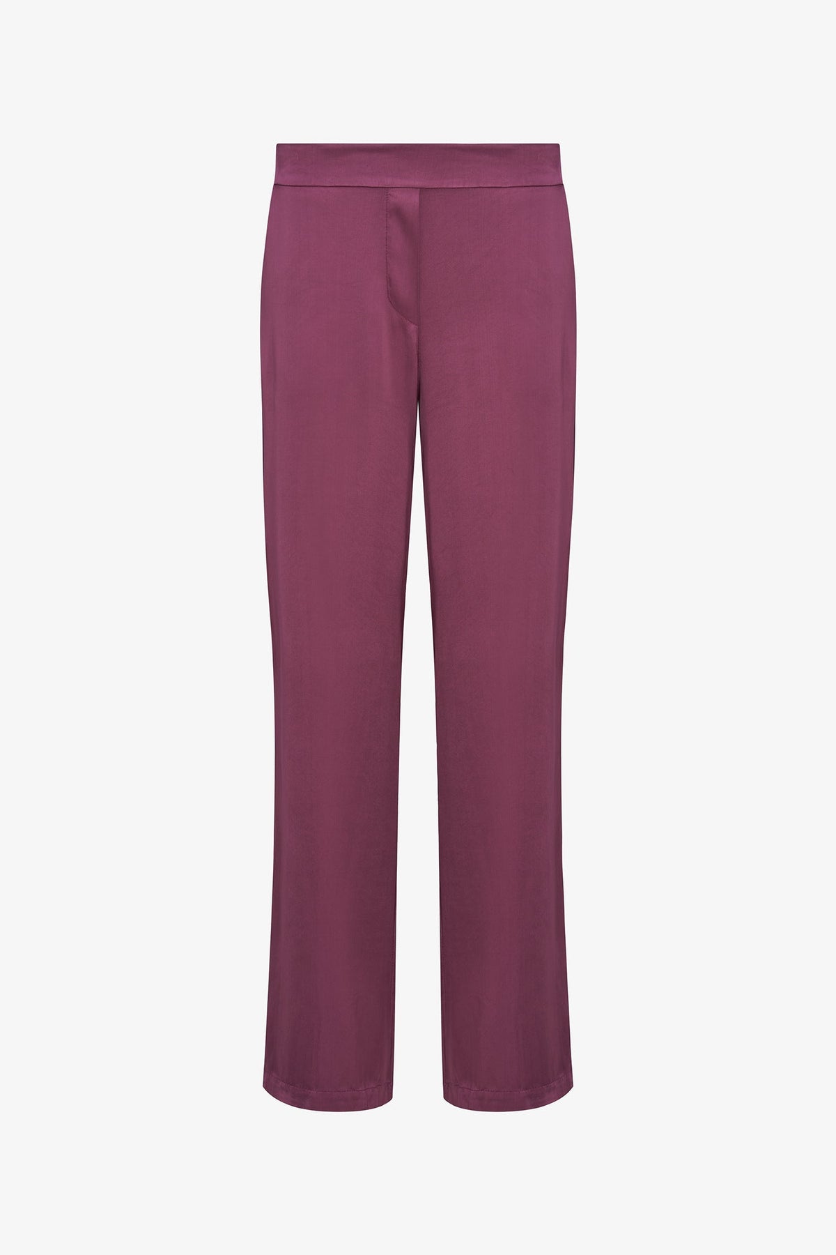 Women's Woven Pull-On Bootcut Pants with Side Pockets