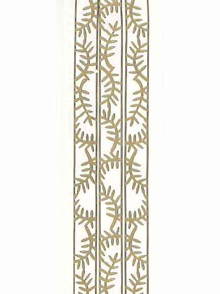 Deco Stickers - Fern Leaf Ribbon