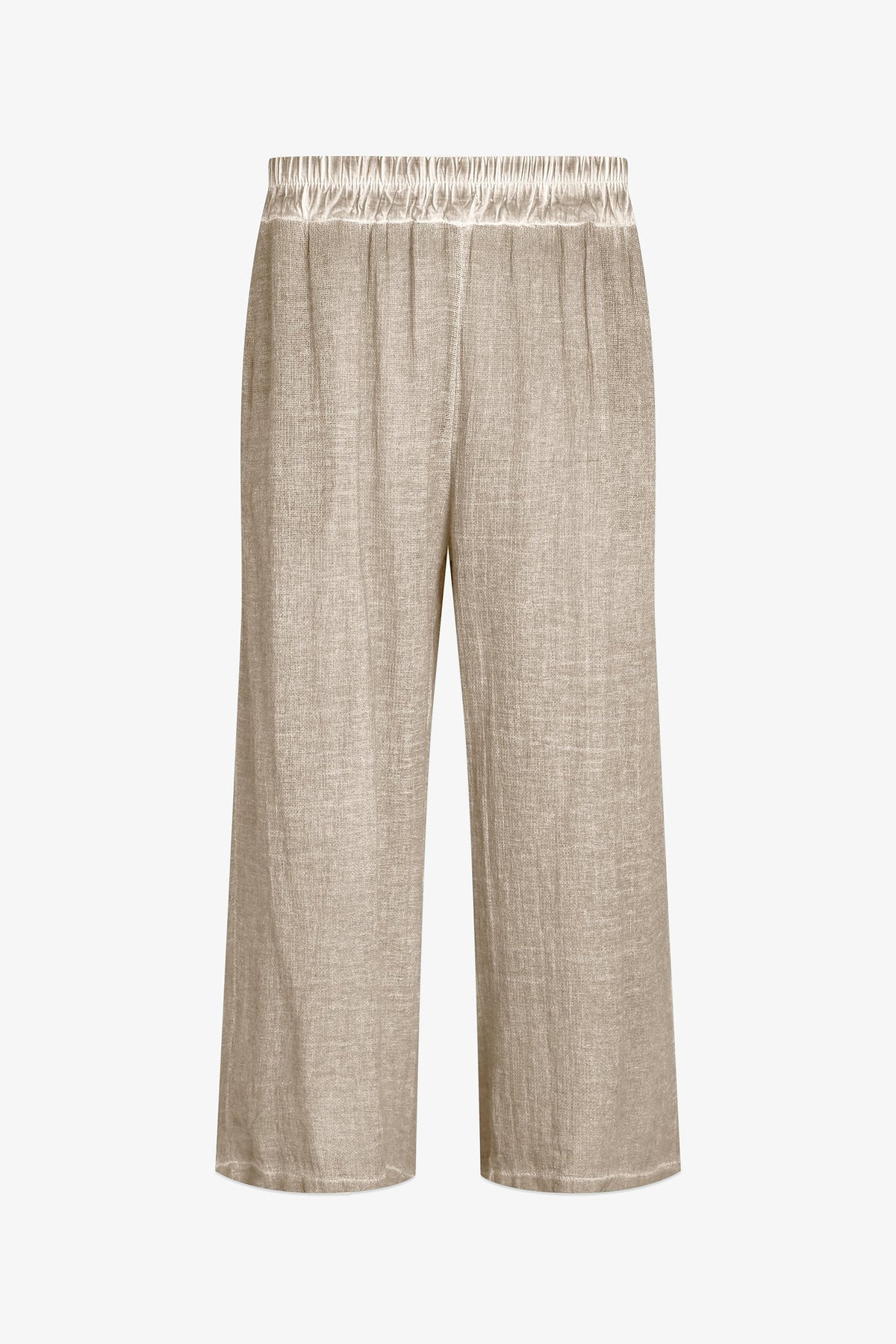 Women's Woven Capri Trousers