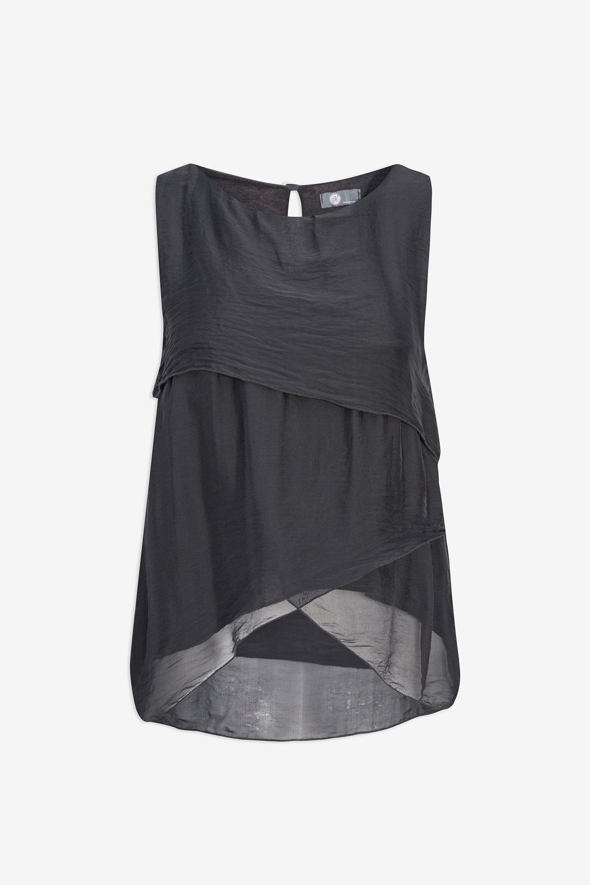 Women's Sleeveless Crew-Neck Top