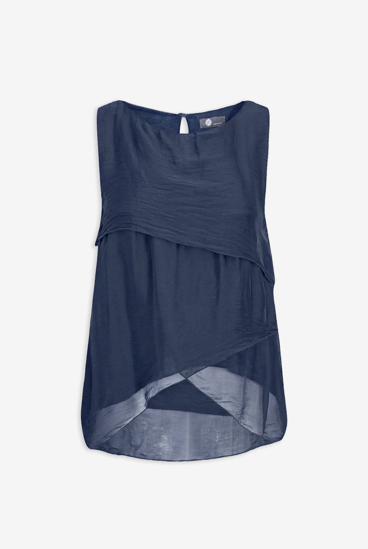 Women's Sleeveless Crew-Neck Top
