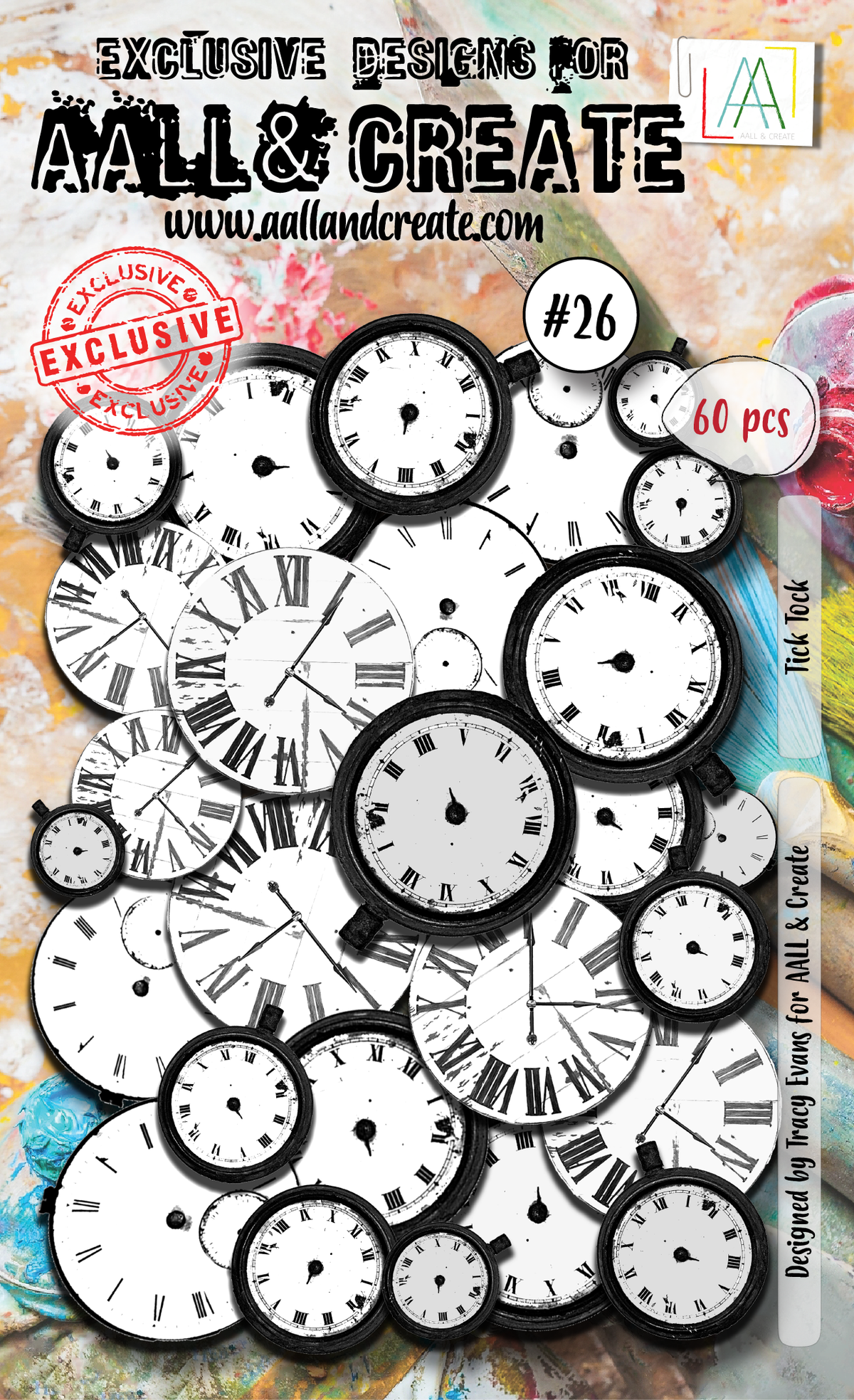 AALL and Create Ephemera Die-Cuts - 26 - Tick Tock