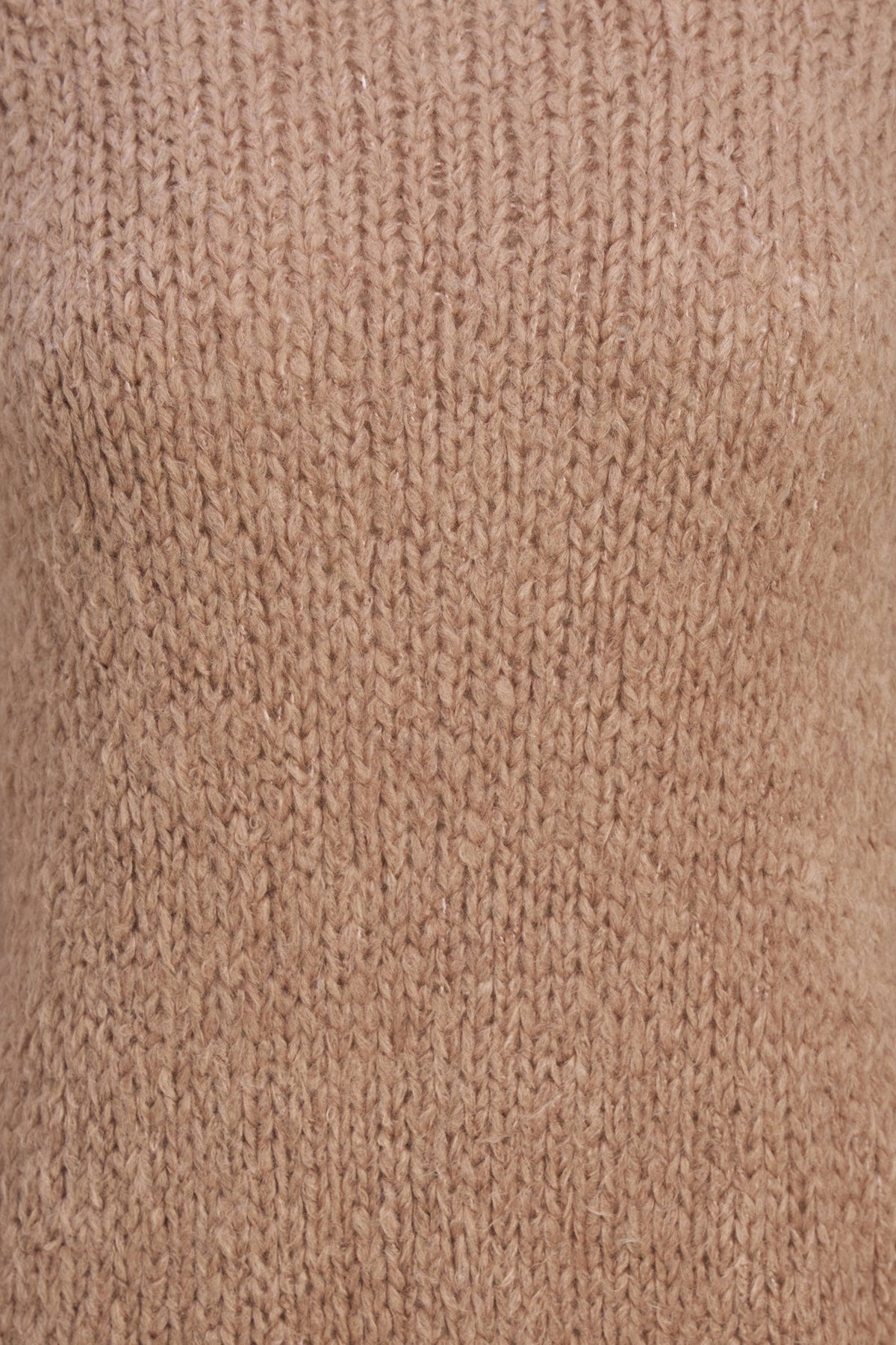 Women's Knit Sweater with Long Raglan Sleeves & Rolled Mock Neck