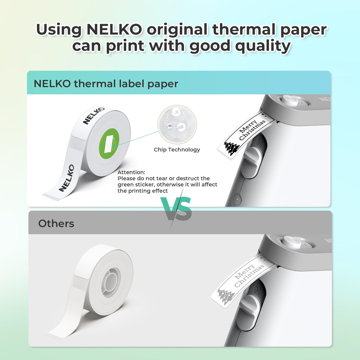 Nelko Label Maker Machine with Tape, P21 Portable Bluetooth Label Printer, Wireless Built-in Cutter Sticker Maker Mini Label Makers with Multiple Templates for School Organizing Office Home, White 🍁 All In One Marketplace Canada