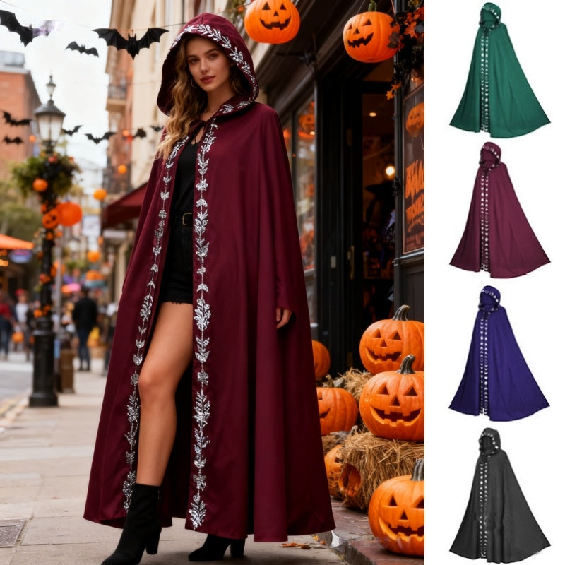 Medieval Renaissance Hooded Cloak