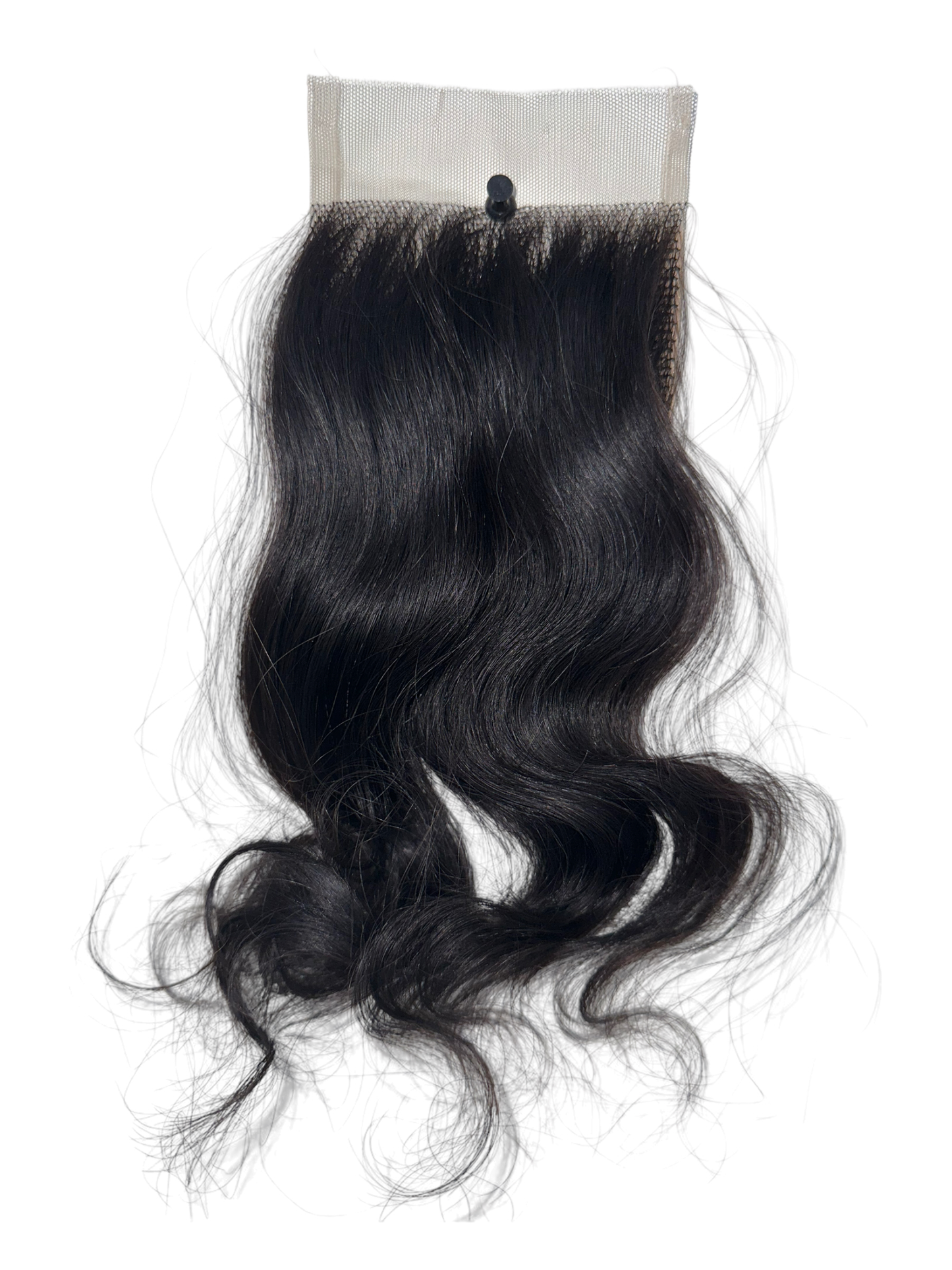 Wavy hair closure