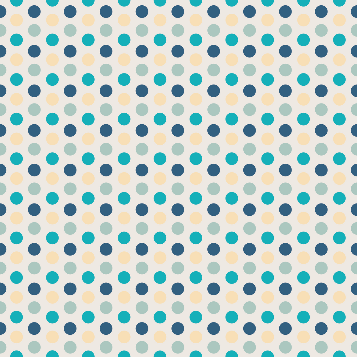 Craft HTV Beach Polka Dots Pattern
