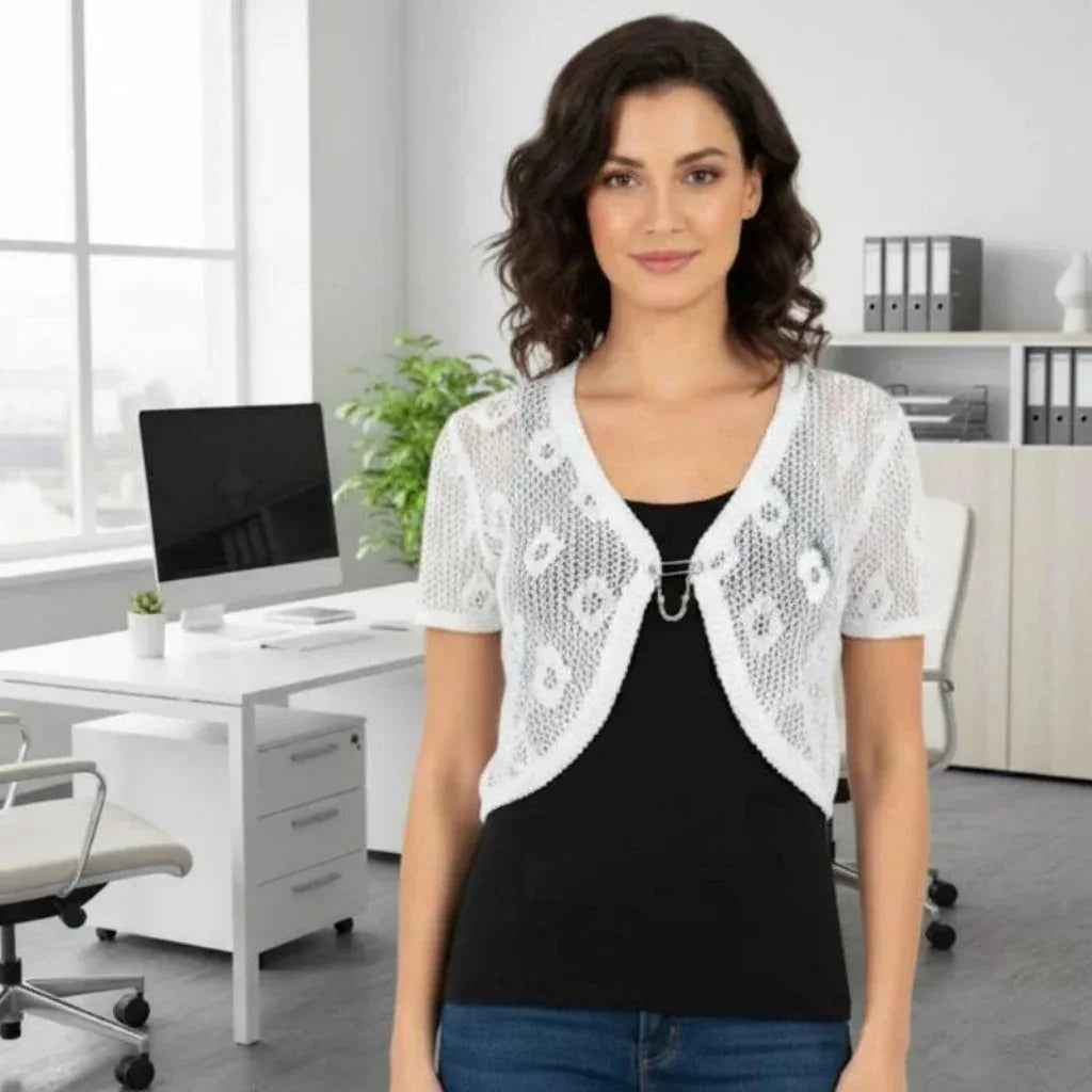 Boléro crochet