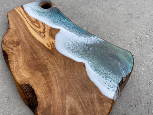 Olive Wood Charcuterie Board - AURABAGS SHOP