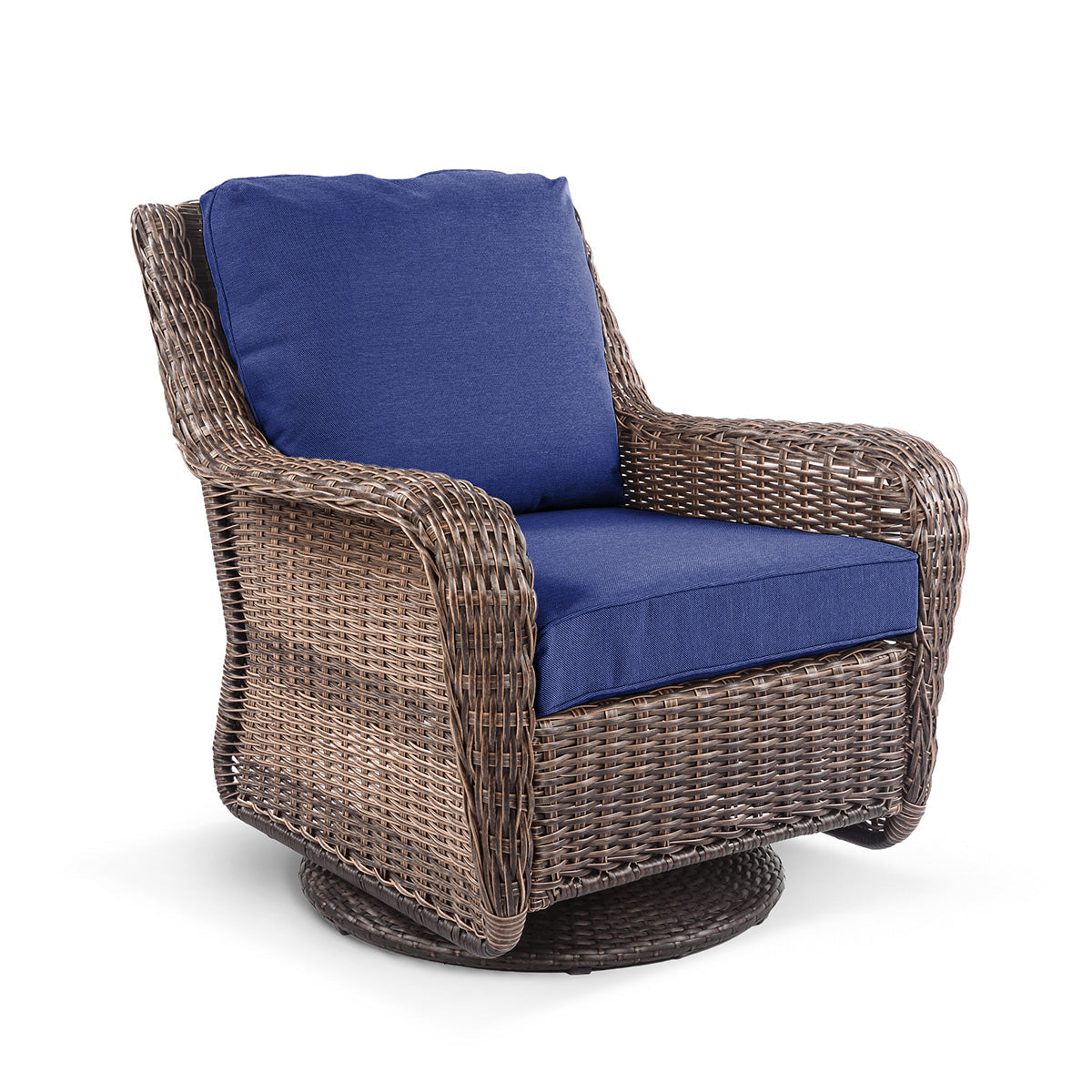 Cambridge Wicker Outdoor Swivel Glider Chair - AURABAGS SHOP
