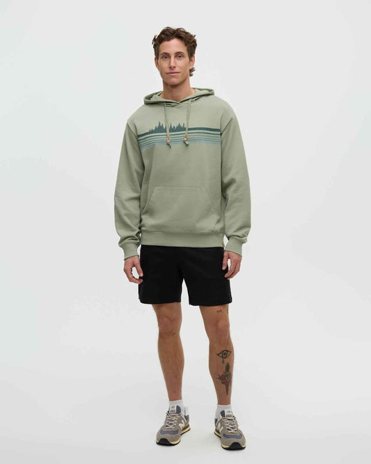 Wildfire Retro Treeline Relaxed Hoodie