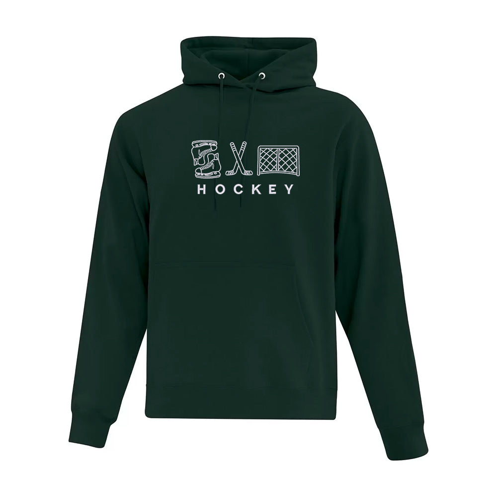 Hoodie "HOCKEY" brodé