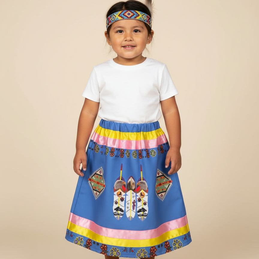OLDTRIBES™ Infants Eagle Ribbon Skirt