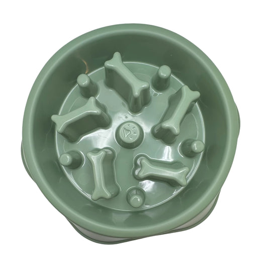 Bone Slow Feeder Bowl for Dogs