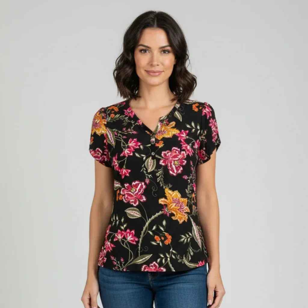Jupe fleurie longue