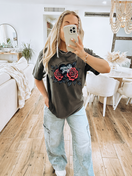 My Favorite Color Is Morally Grey T-shirt | Bookish Shirt