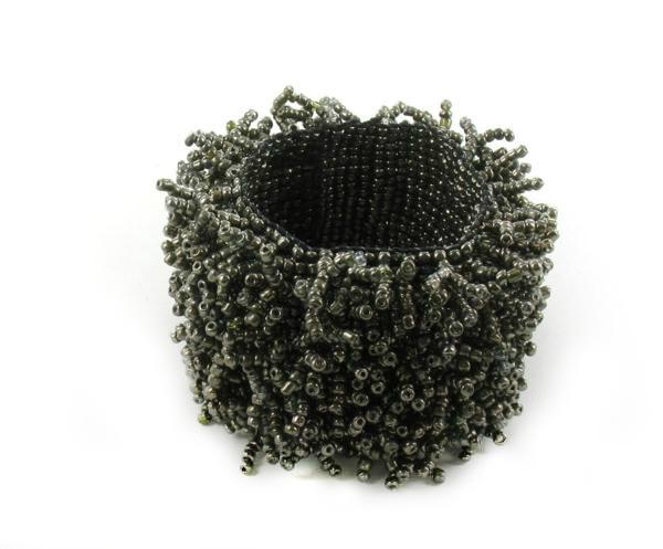 Stretchy Beaded Urchin Bracelet