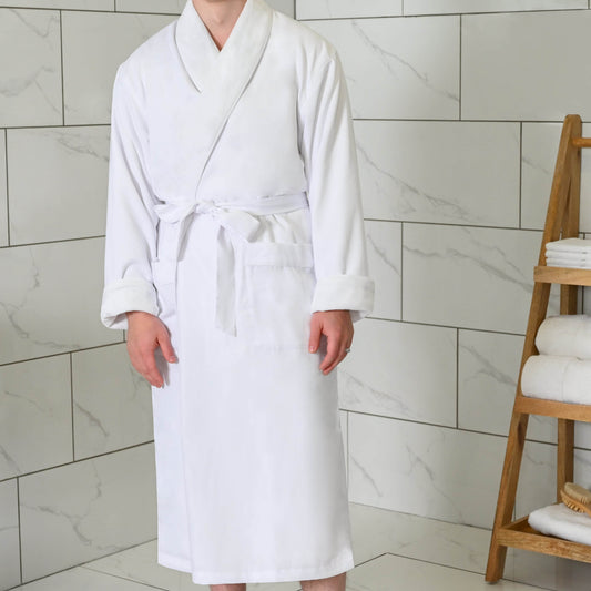 Refined Micro Terry Bathrobe