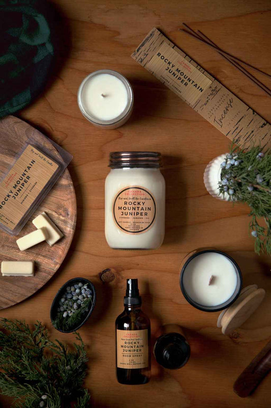 Rocky Mountain Juniper: 14oz Soy Candle