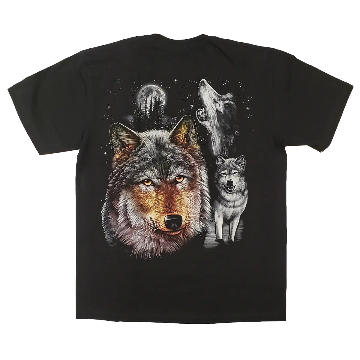 Sofari Collection Men's Wolf Design T-shirt