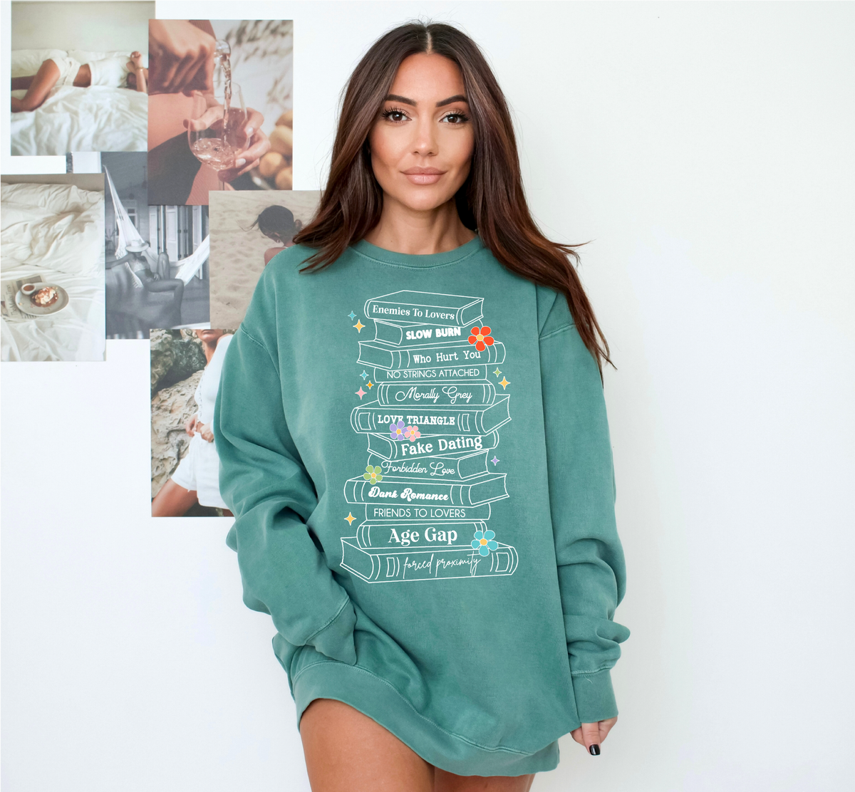 Trope Unisex Crewneck Sweatshirt | Bookish Apparel