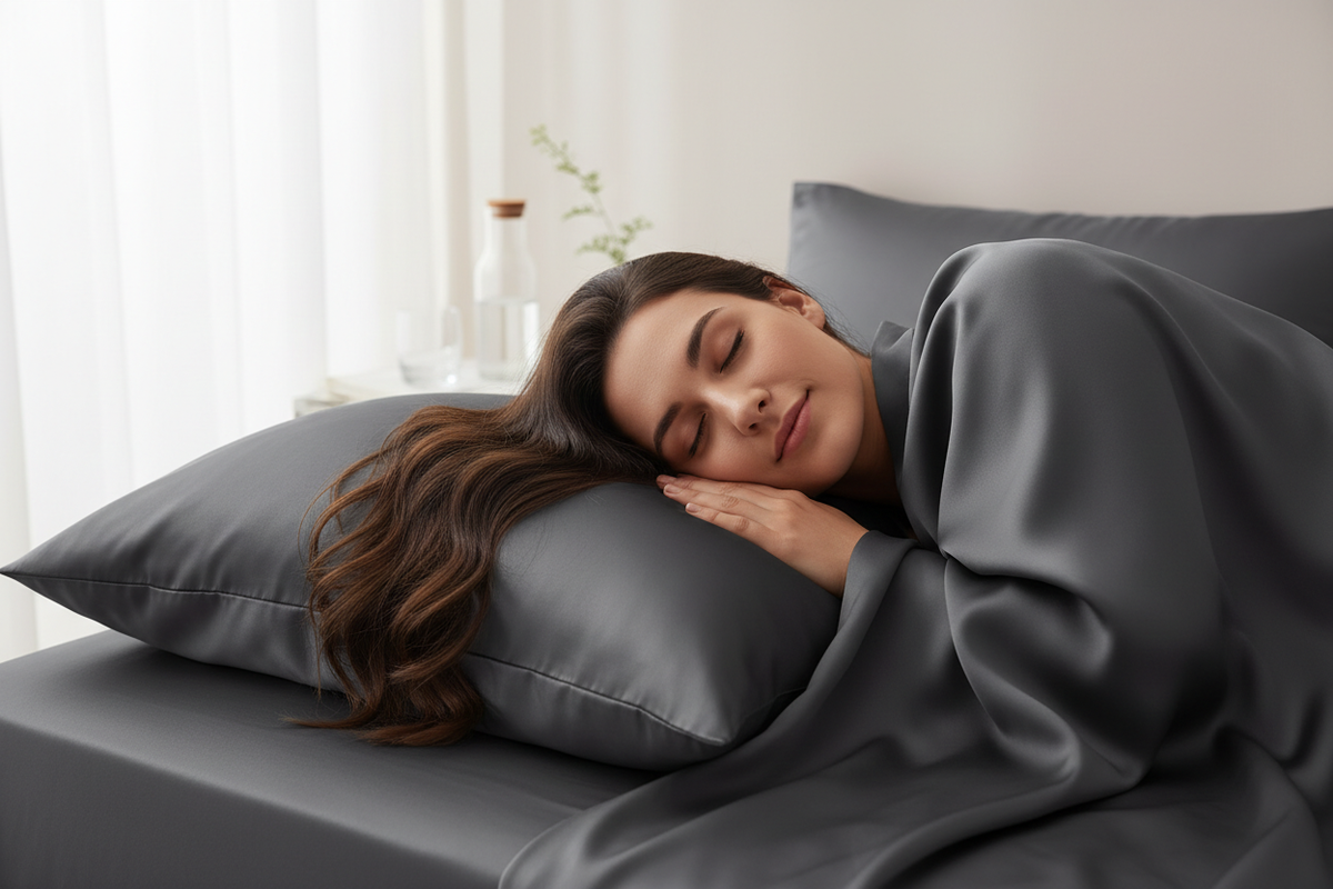 100% Mulberry Silk Pillowcase - Best for Hair & Skin (22 Momme)