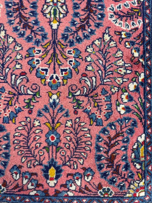 On Hold - Persian Sarouk Rug | 2' 3" x 4' 3"