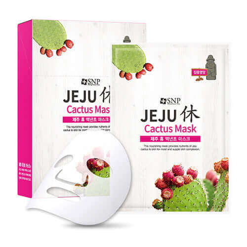 SNP Jeju Rest Cactus Mask 22ml