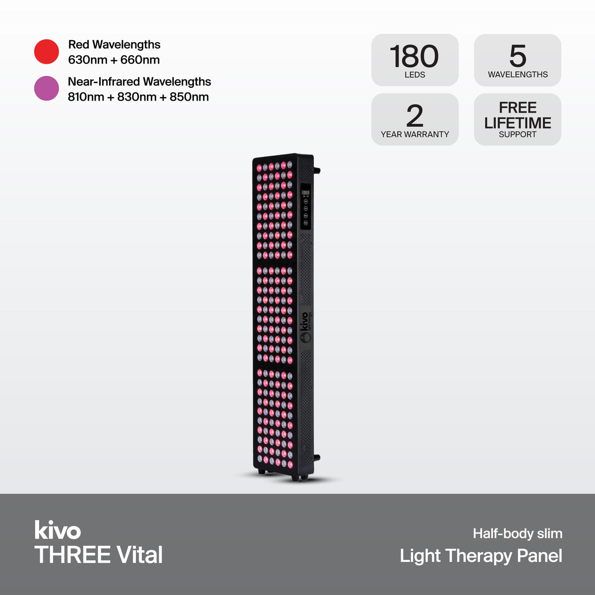 Kivo THREE Vital Bundle: 2 x THREE Vital Series & FREE Easel Stand