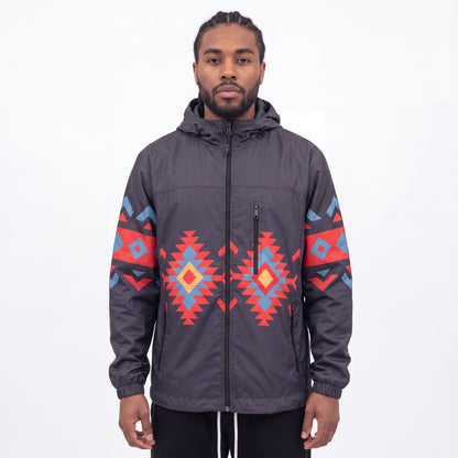 OLDTRIBES™ Sunrise Peaks Windbreaker(Black)
