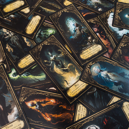 Obsidian Veil Oracle Deck (Collector's Edition)