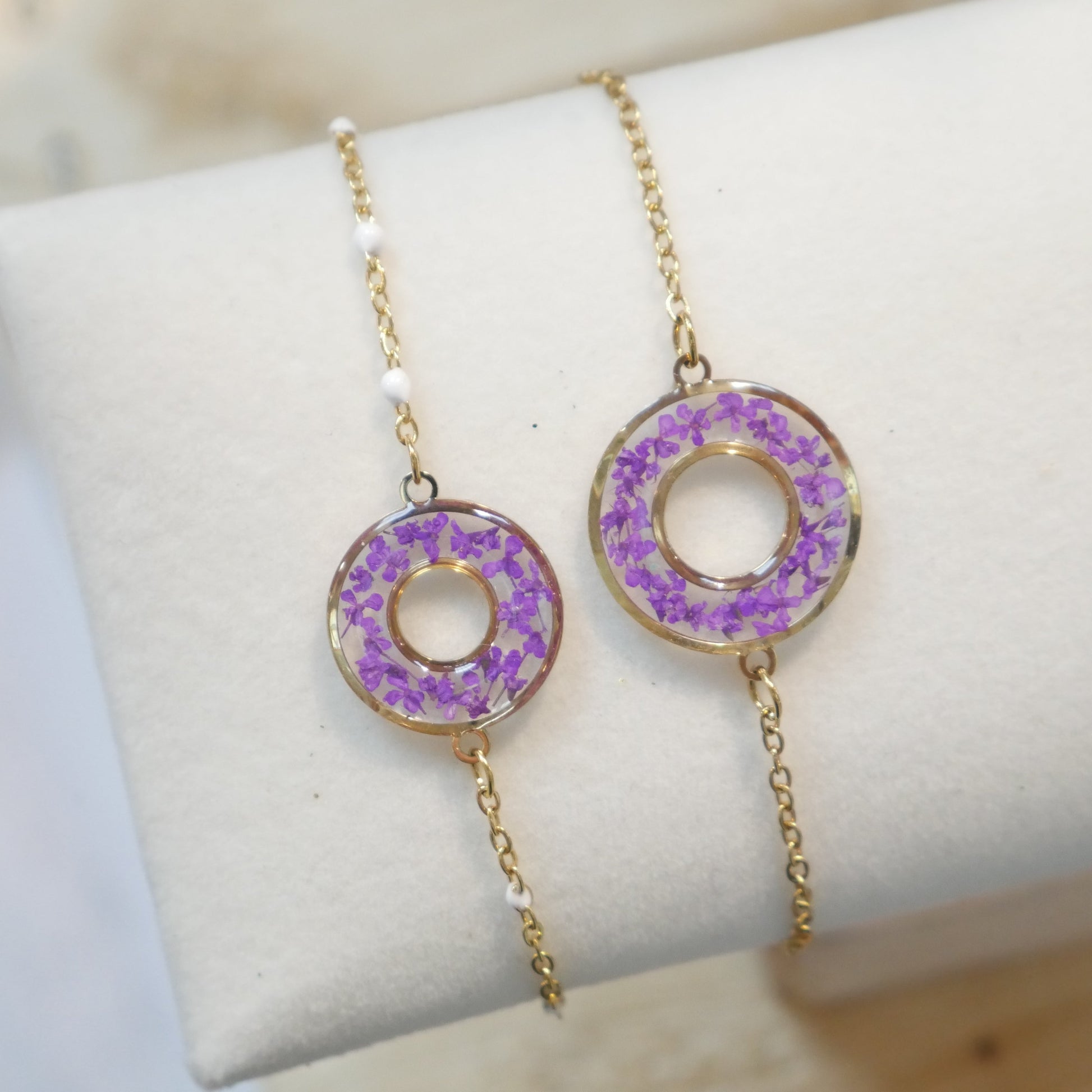 Bracelet Dona - mauve