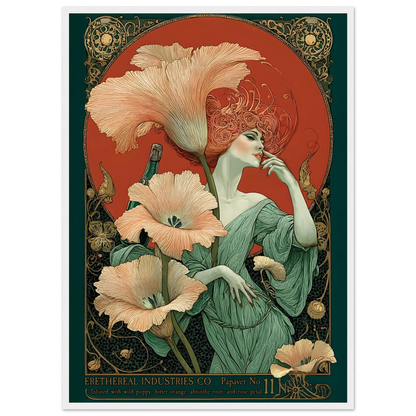 Papaver Vermouth - Poster & Framed Print