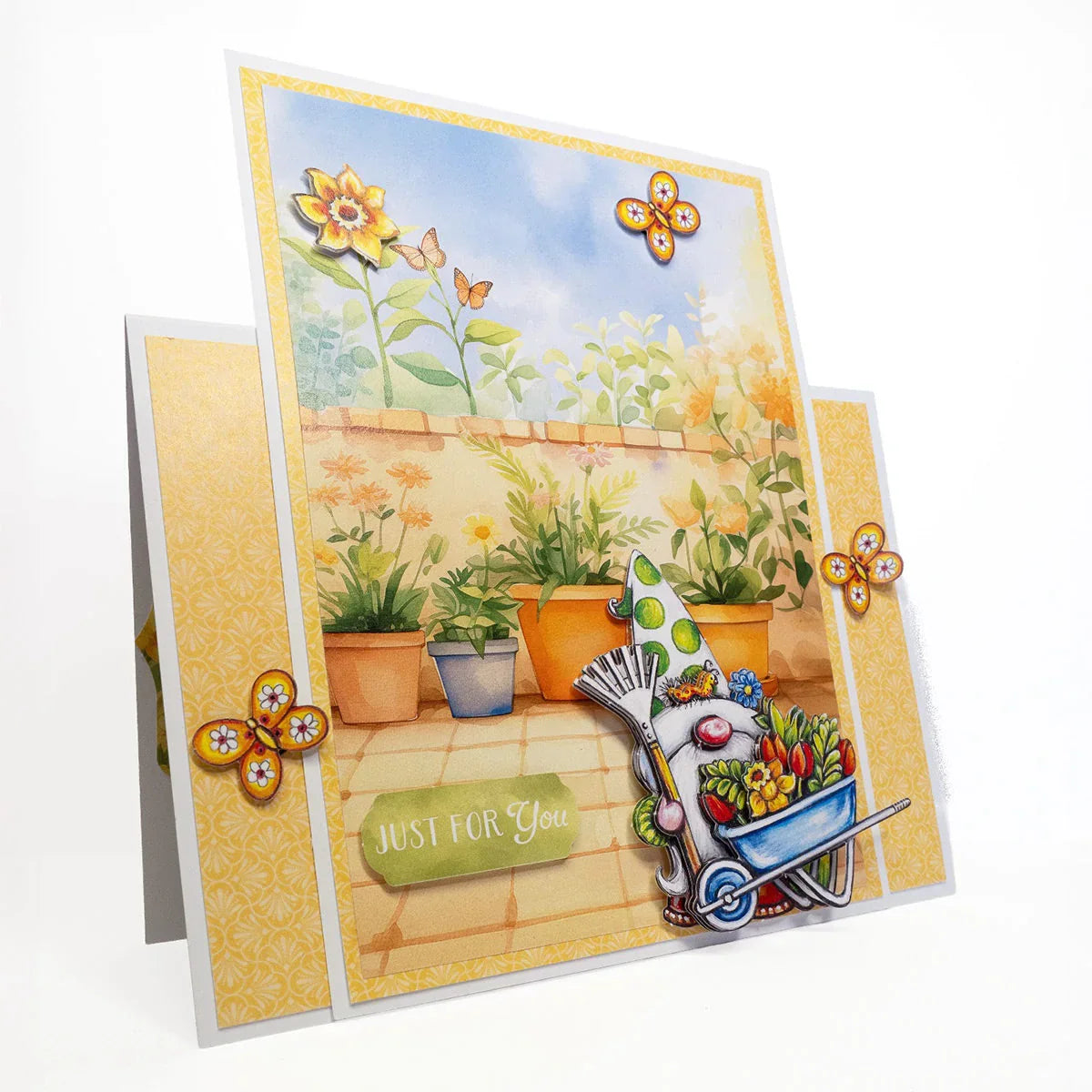 Garden Gnomes Scene Stash 24 sheets