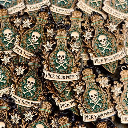 Pick your Poison Keychain