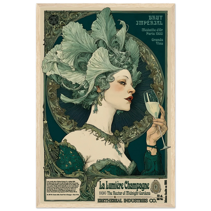 La Lumière Champagne - Poster & Framed Print