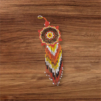 Red Sun Star Dream Catcher