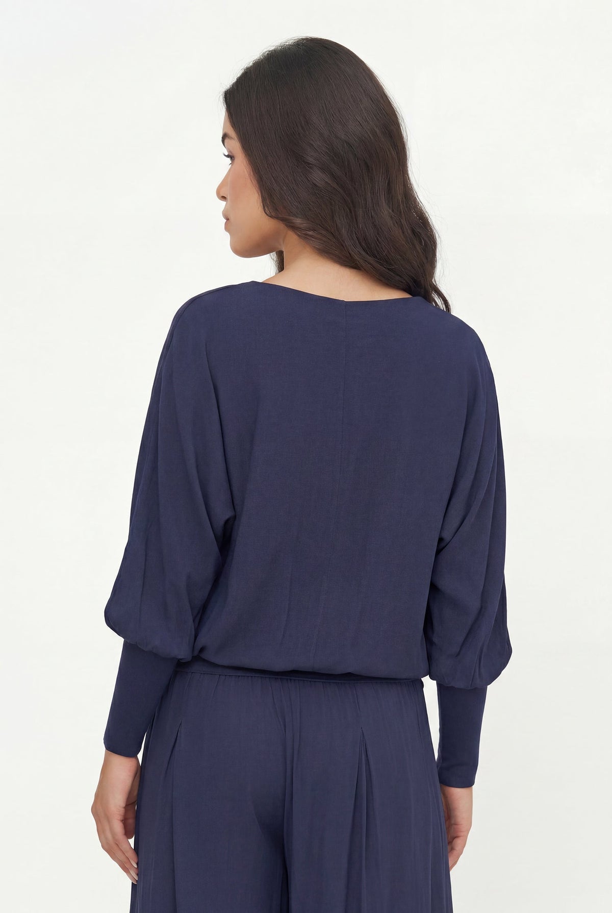Women's Woven V-Neck Top