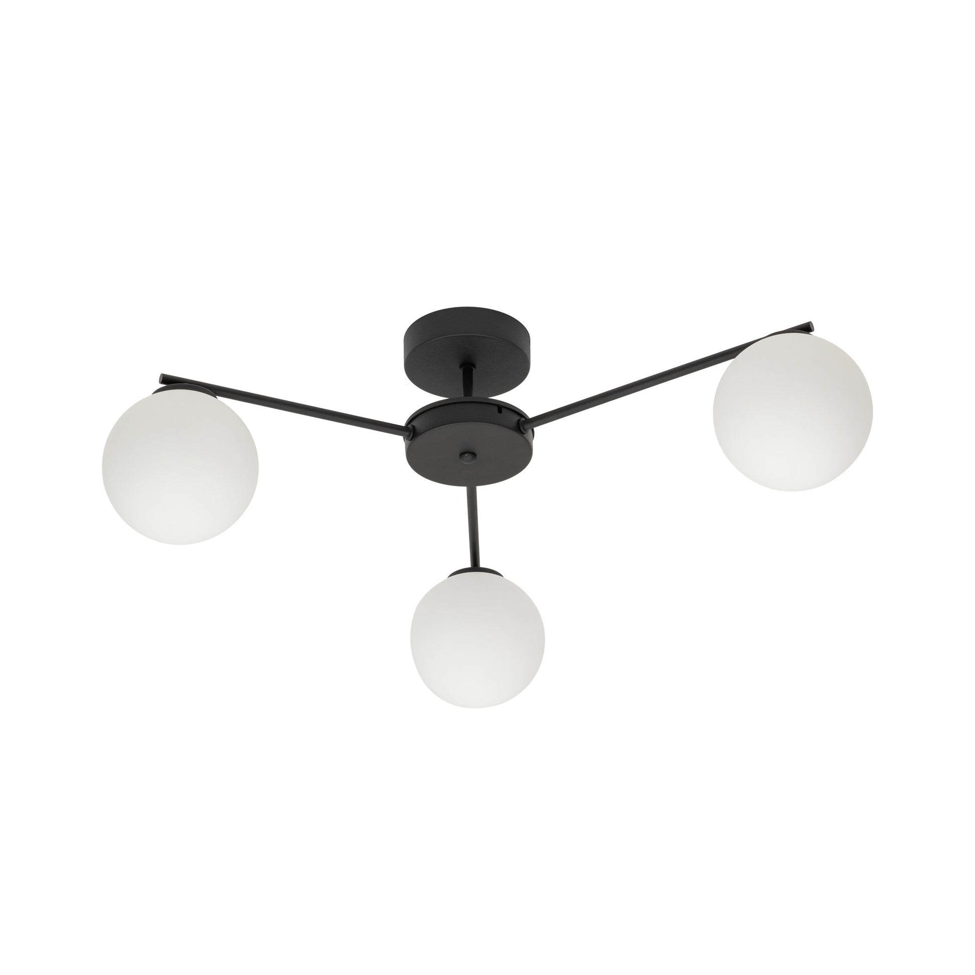 ELTON Black Scandinavian Ceiling Lamp 3 - AURABAGS SHOP