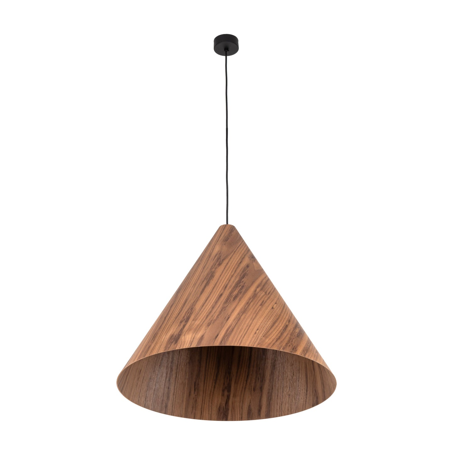 SOLIS Large Scandinavian Wood Pendant Light – Statement Cone Design (Limited Edition) - AURABAGS SHOP