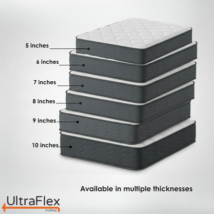 UltraFlex® HERCULES Feste orthopädische Matratze – Kühlgel, hochdichter Sojaschaum, Wirbelsäulenpflege | CertiPUR-US® | Hergestellt in Kanada