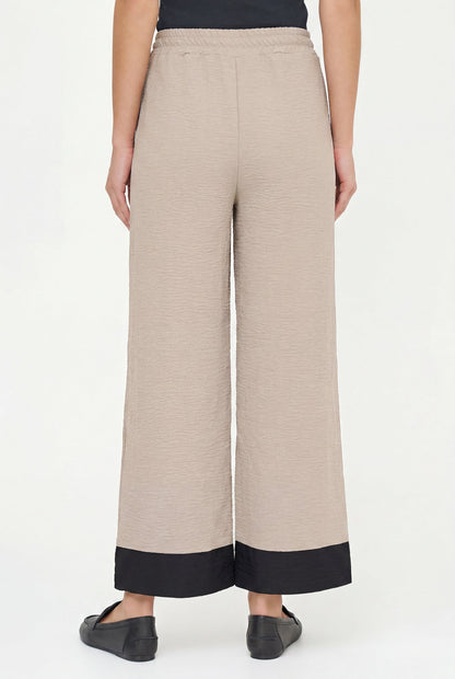 Women's Color-Block Woven Pull-On Pants