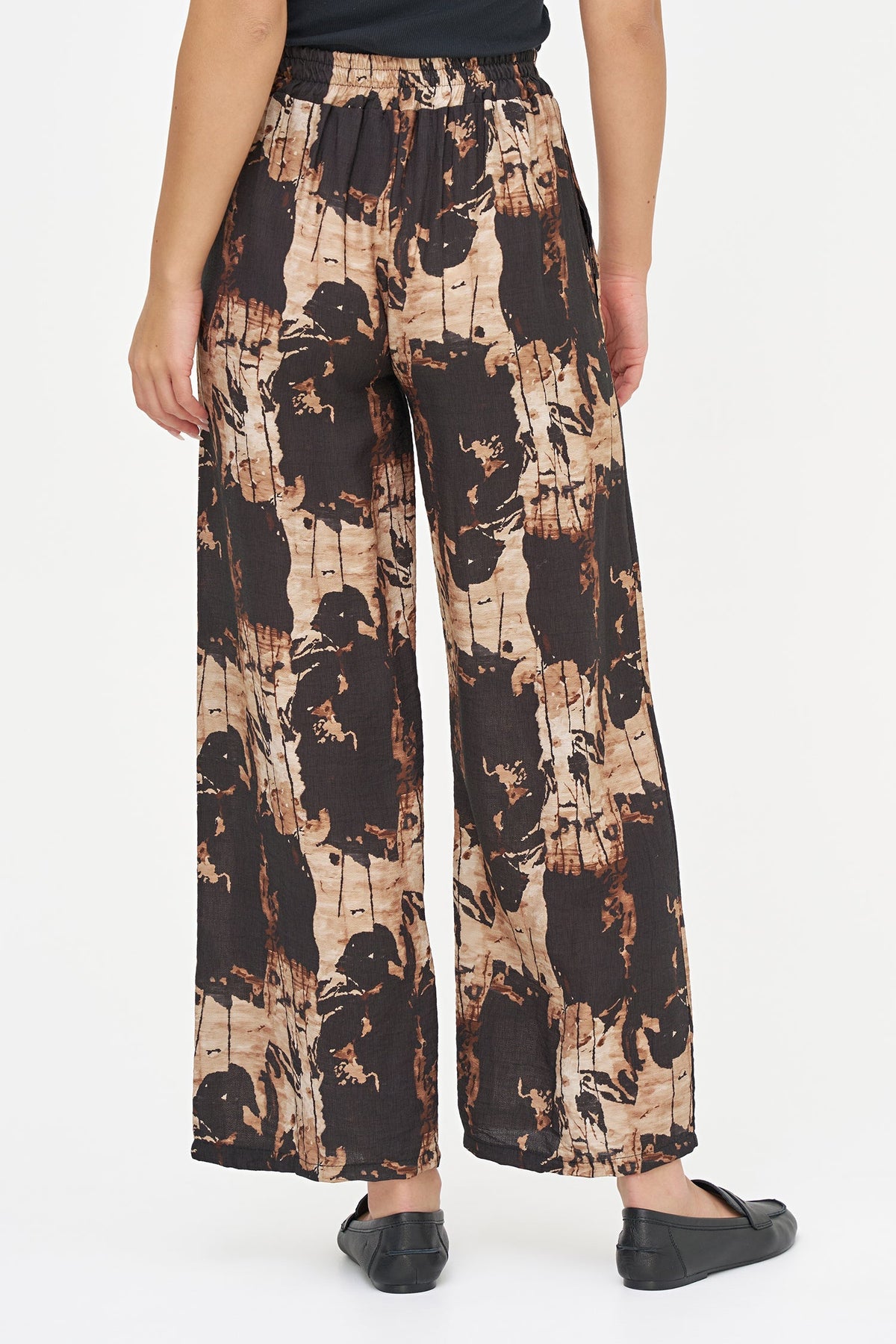 Women's Printed Woven Pull-On Pants