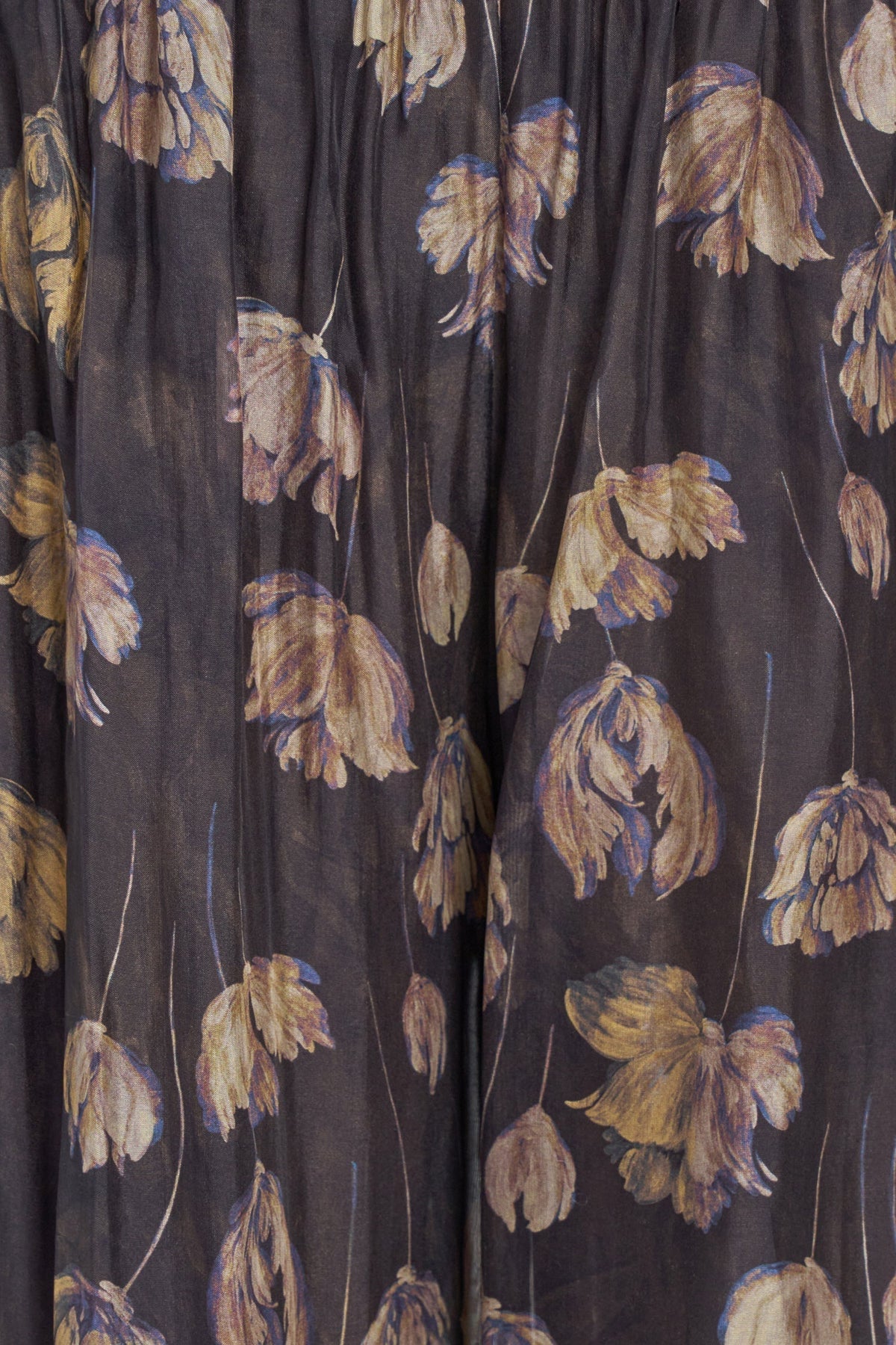 Women's Printed Woven Pull-On Wide-Leg Pants