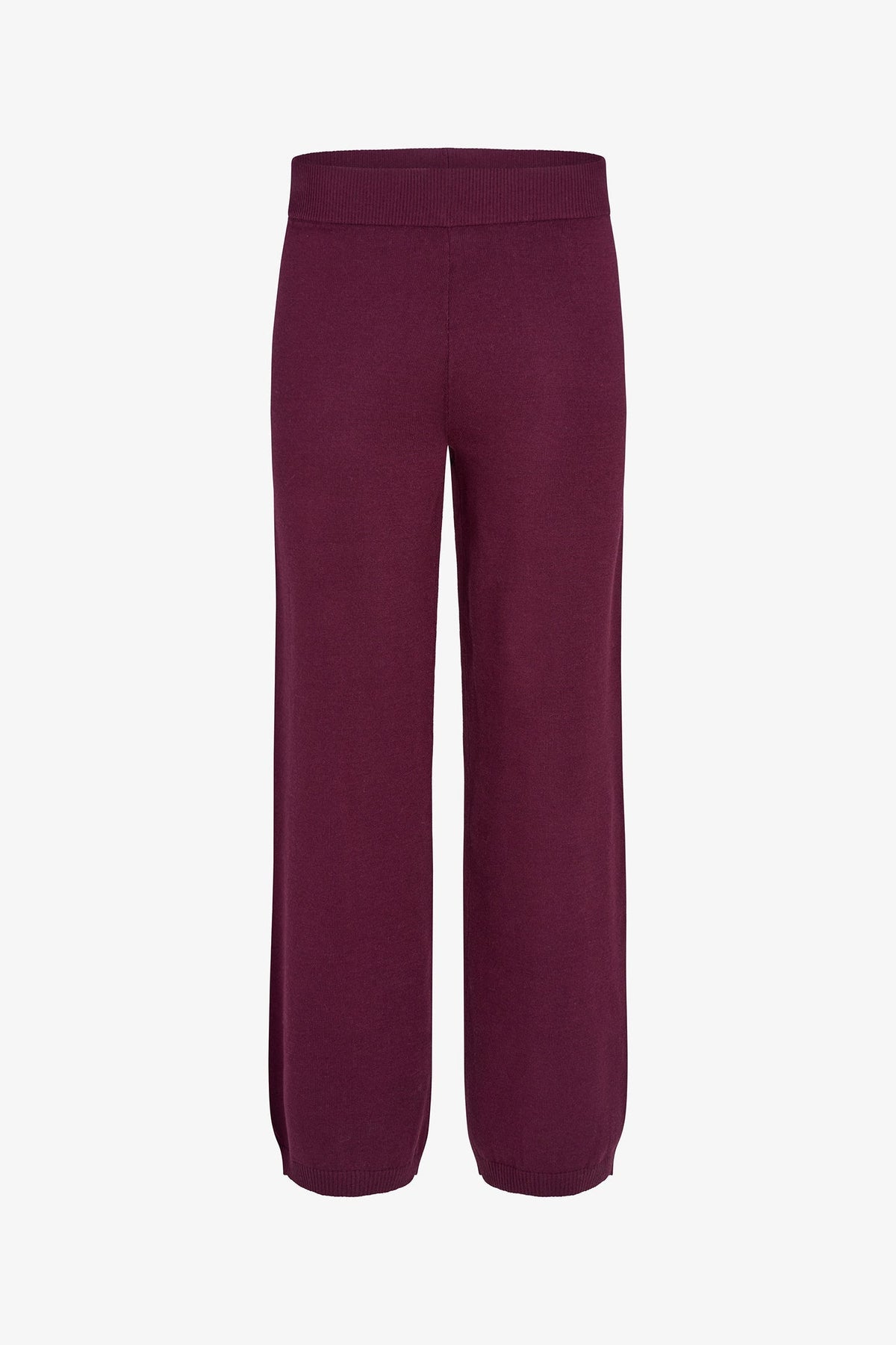 Women's Knit Pull-On Straight-Leg Pants