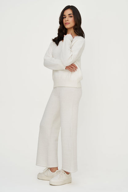 Women's Tinsel-Knit Pull-On Pants