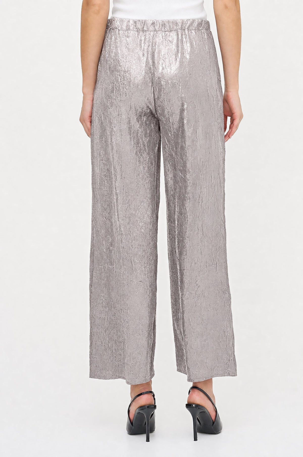 Women's Woven Relaxed-Fit Pull-On Pants with Side Pockets